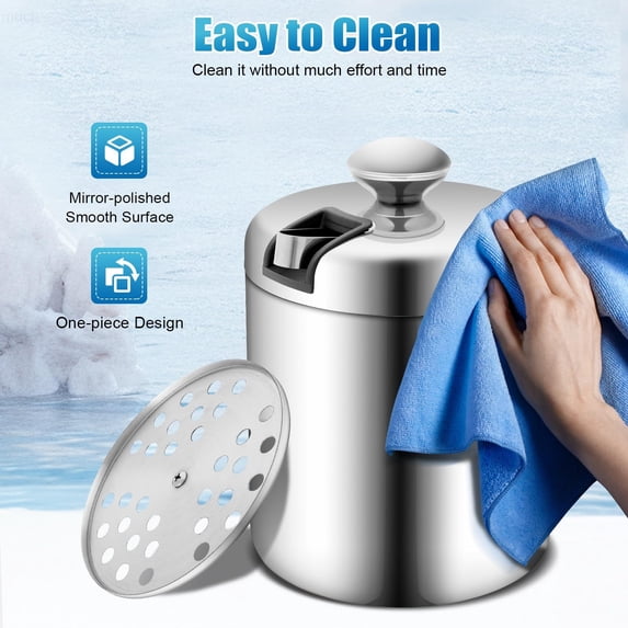 Insulating Ice 1Pc Clearance Under $20 Ice Bucket With Lid Ice Bucket Stainless Steel ...