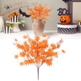 thumbnail image 1 of 1Pc Clearance Under $3 Artificial Maple Leaf Faux Maple Leaf Cloth For Table Arranging Orange Faux Maple Leaf Orange Artificial Maple Leaf (D), 1 of 8
