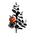 thumbnail image 1 of 1Pc Clearance Under $3 Artificial Pumpkin Pick Halloween Decor Plastic For Table Displaying Decorative Piece Scary Pumpkin Bouquet F (B), 1 of 5