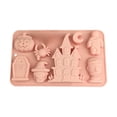 thumbnail image 1 of 1Pc Clearance Under $3 Baking Ice Cube Mold Candy Mold Plastic For Kitchen Counter Preparing Halloween Party Desserts Candy Mold C (D), 1 of 5