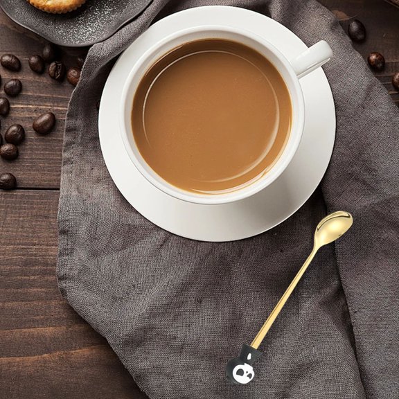 1Pc Clearance Under $3 Halloween Spoon Coffee Spoon For Table, Metal Metal (H)