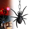 thumbnail image 1 of 1Pc Clearance Under $3 Lighted Spider Ornament Glow Spider Hanger For Ceiling, Plastic Glow Spider A (A), 1 of 9