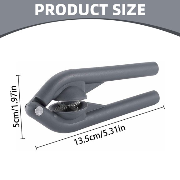 1Pc Clearance Under $3 Nutcracker Nut Opener Plastic For Table Open Nuts Plastic Gray