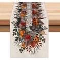 thumbnail image 1 of 1Pc Clearance Under $5 Halloween Table Runner Table Runner Cotton For Buffet Line Displaying Decorative Runner Pumpkin Table Runner G (E), 1 of 6