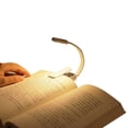 thumbnail image 1 of 1Pc Clip-On Reading Lamp, Eye-Caring Led Desk Light For Study, Dorm, Bedside - Rechargeable Book Light For Students, Usb Charging, Flexible Clamp, 3 Brightness Modes1Pc Clip-On, 1 of 5