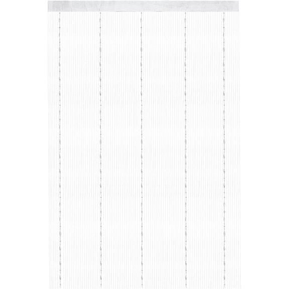1Pc Cloth Door String Curtain Ribbon Thread Fringe Strip Tassels for Room Divider Wedding Coffee House Restaurant White Craft Supplies