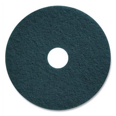1Pc Coastwide Professional Cleaning Floor Pads, 17" Diameter, Blue, 5/Carton (663597)G7