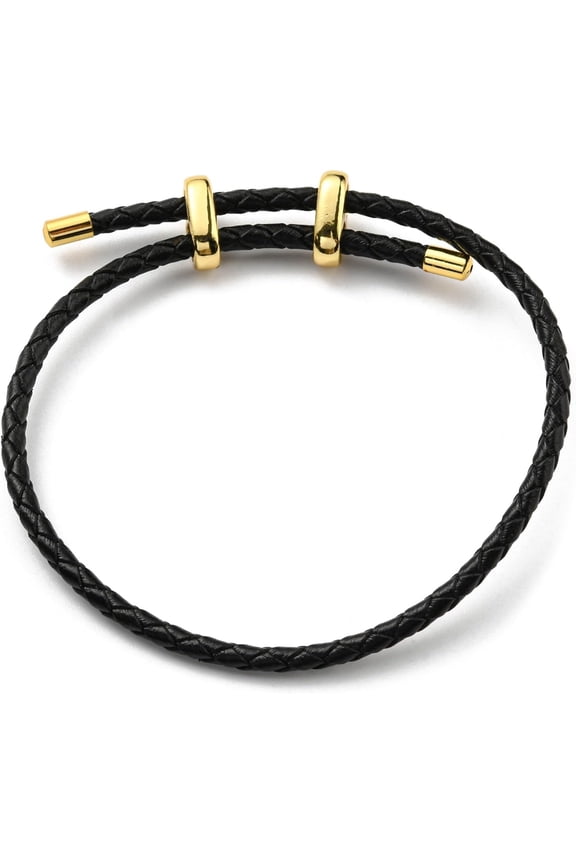 1Pc Cord Bracelets Adjustable Bracelet Black Making DIY