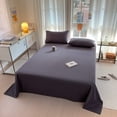 1Pc Cotton Pure Color Bed Sheetss 120/160/200/230/270cm Light