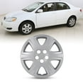 thumbnail image 1 of 1Pc Cover Hubcaps ,15 Inch Hubcaps Wheel Rims Cover for 2005-2008 TOYOTA COROLLA Compatible With Steel Wheels and Snap On Installation PP Material（15-Inch, Lacquer), 1 of 7