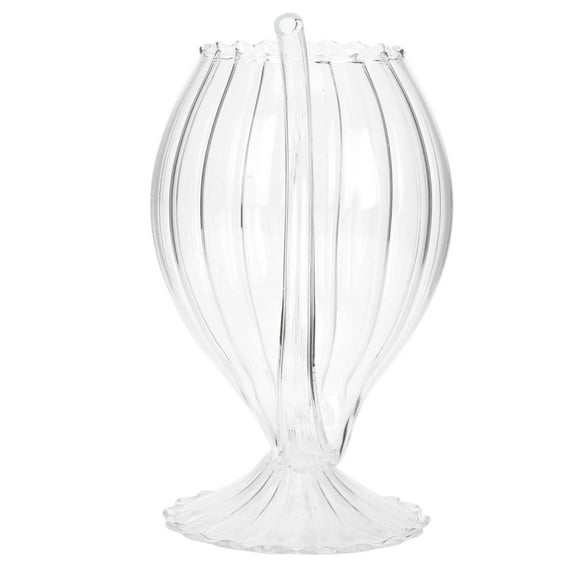 SEWCHICS Wine Cup Transparent Heat-Resistant Glass 1Pack