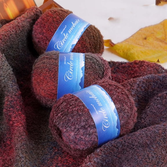 1Pc Crochet Yarn For Diy Crafts, Hand Knitting Thread With Circle-M Chair Pattern, F Super Soft Yarn For Amigurumi, Scarf, Blanket Making For Beginners & Enthusiasts