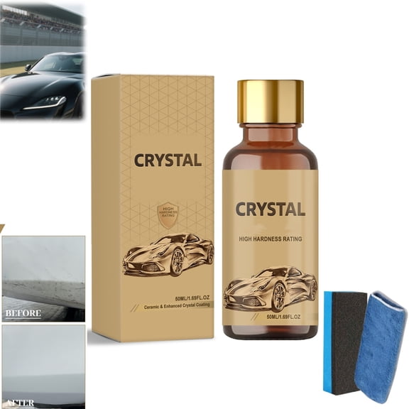 1Pc Crystal Coating 100Ml,Graphene Ceramic Coating For Cars,Advanced Graphene Ceramic Coating For Cars,Graphene Coating For Auto Car Detailing
