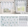 thumbnail image 1 of 1Pc Curtain Floral Curtains Kitchen Coffee Curtains Bedroom Rod Curtains Lace Short Curtains Lace Curtains 54 X 36 Inch 1 Panels Curtain, 1 of 1