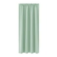 thumbnail image 1 of 1Pc Curtains for Bedroom 38X63In, Blackout Thermal Insulating Window Draped Curtain for Living Room Bathroom (Green), 1 of 2