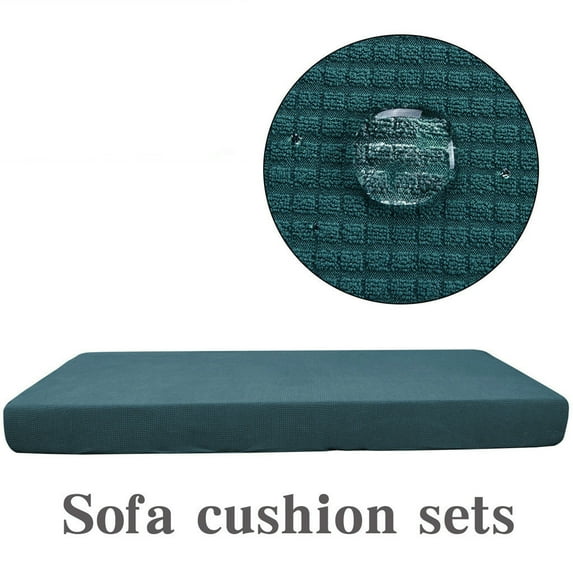 1Pc Cushion Cover 1-4 Seats Waterproof Sofa Seat Cushion Cover Couch Stretchy Slipcovers Protector Sofa Cover