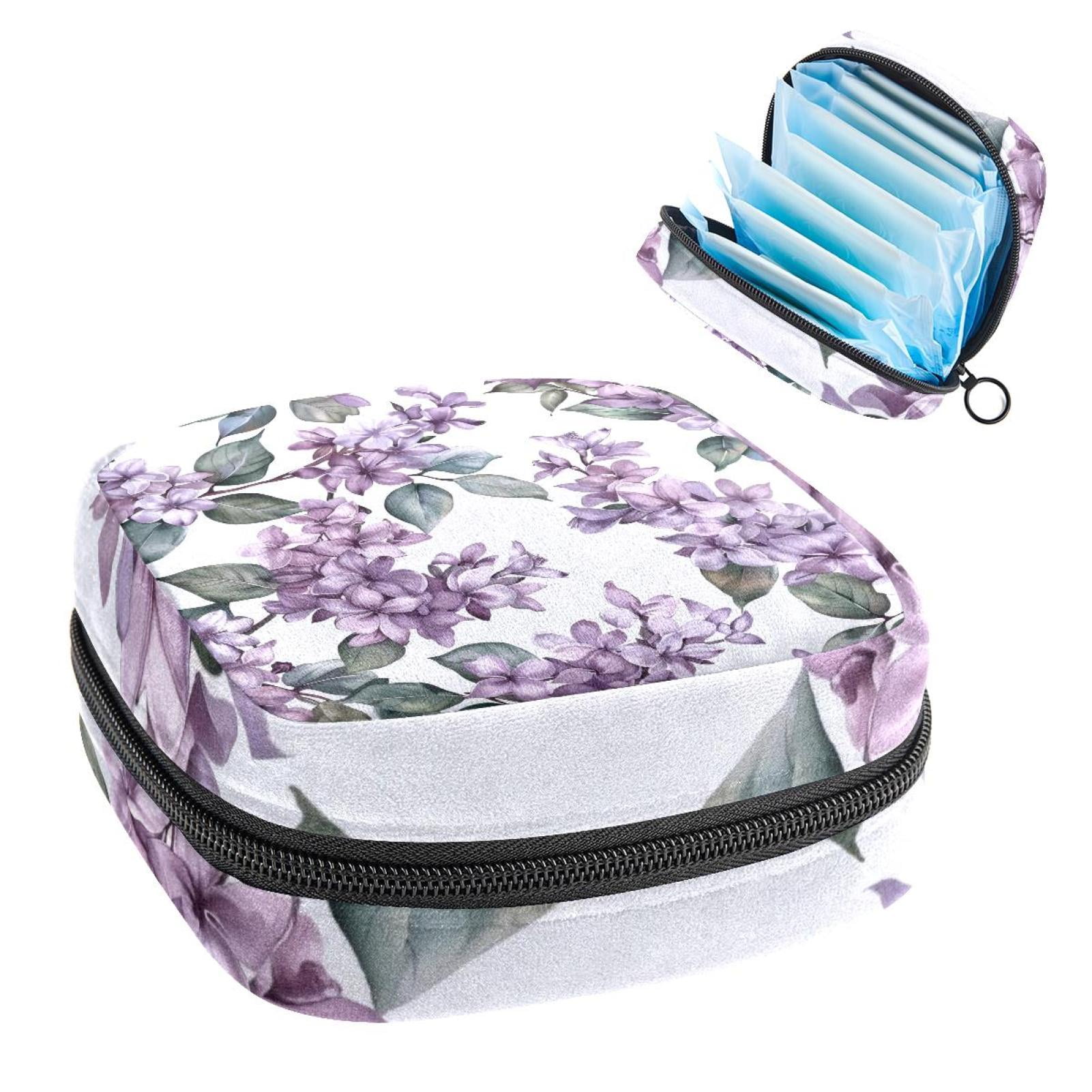 1Pc Cute Period Bag Menstrual Cup Pouch, Large Storage Bag Sanitary