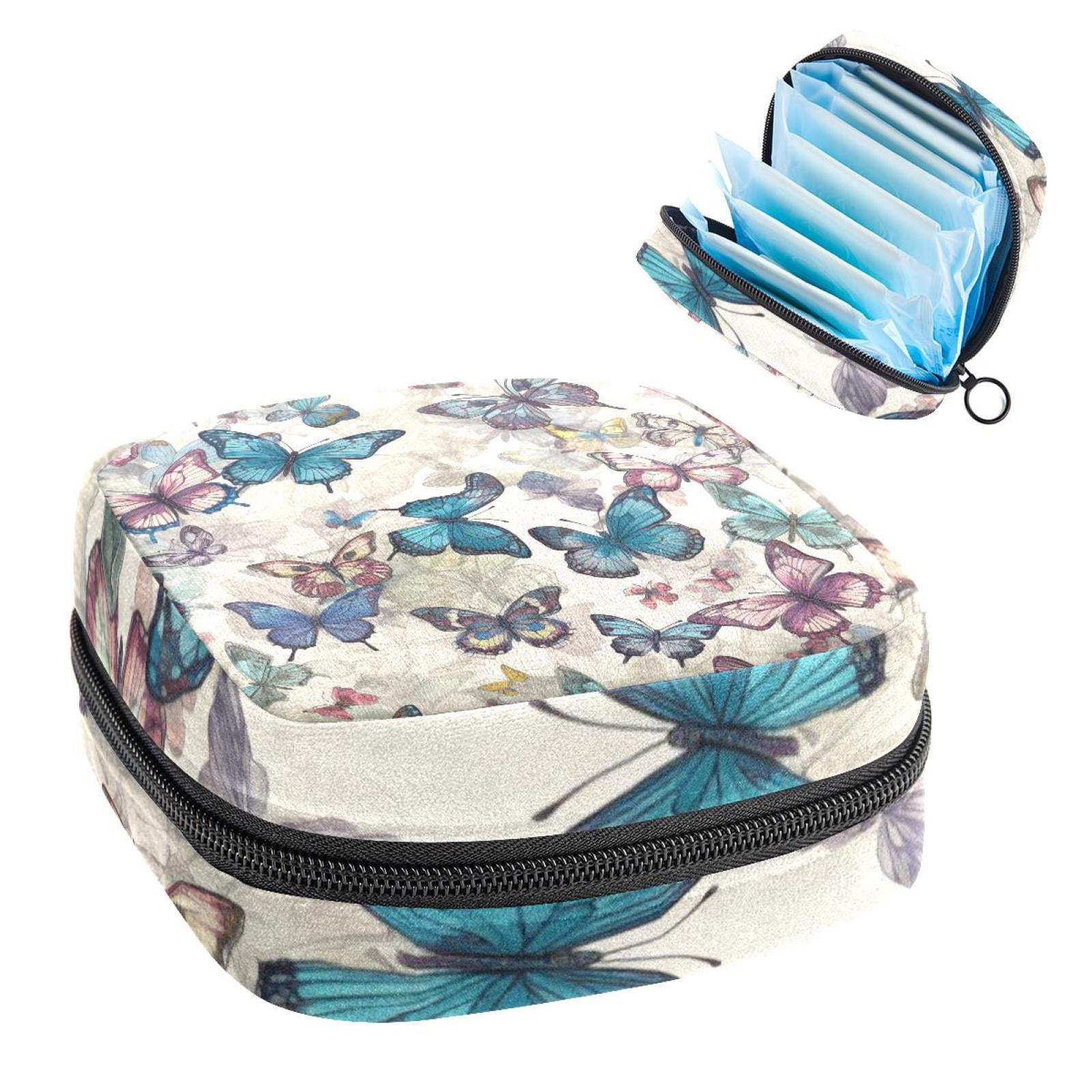 1Pc Cute Period Bag Menstrual Cup Pouch, Large Storage Bag Sanitary