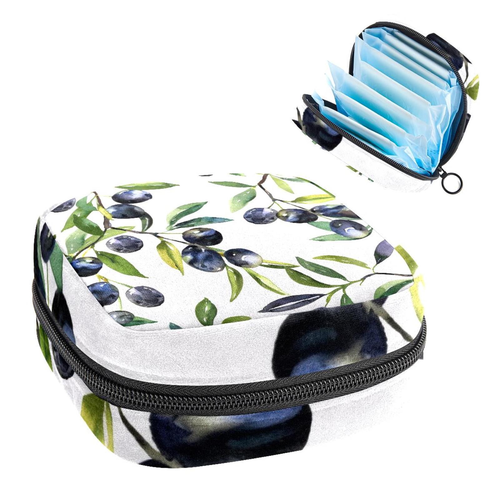 1Pc Cute Period Bag Menstrual Cup Pouch, Large Storage Bag Sanitary