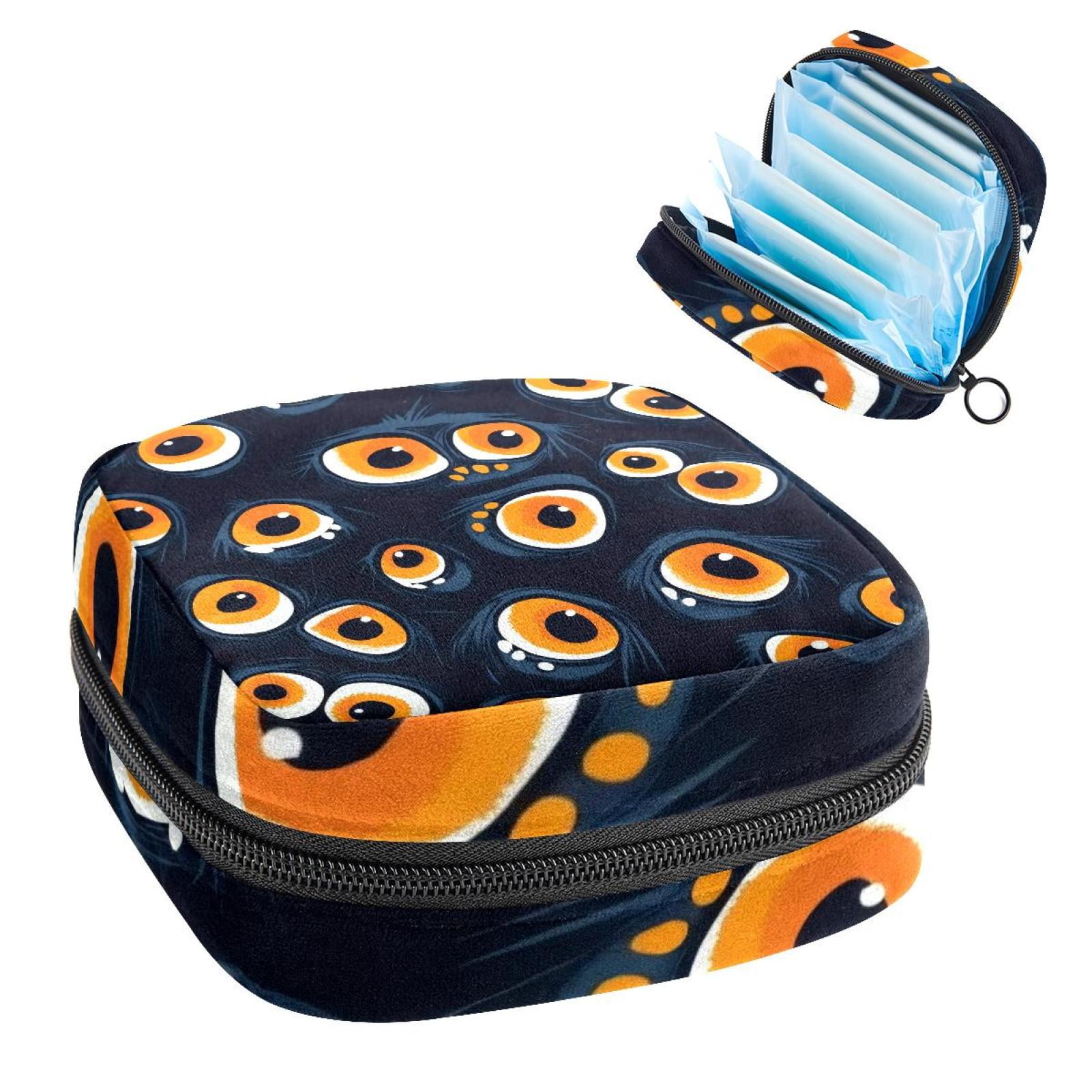 1Pc Cute Period Bag Menstrual Cup Pouch, Large Storage Bag Sanitary