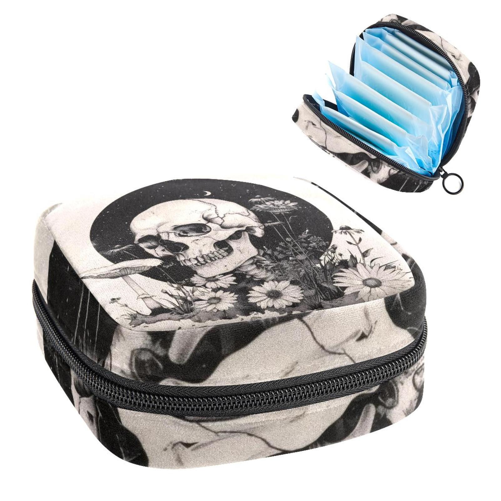 1Pc Cute Period Bag Menstrual Cup Pouch, Large Storage Bag Sanitary