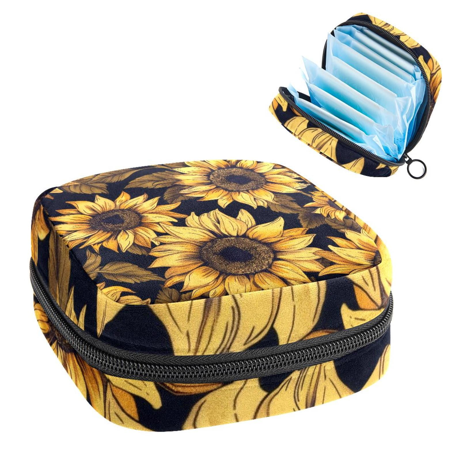 1Pc Cute Period Bag Menstrual Cup Pouch, Large Storage Bag Sanitary