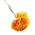 thumbnail image 1 of 1Pc Decorative Flower Clearance! Nomeni Artificial Fake Flowers Carnations Floral Wedding Bouquet Party Home Decor, Fake Flowers Promotion Sale! Orange, 1 of 1