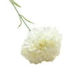 thumbnail image 1 of 1Pc Decorative Flower Clearance! Nomeni Artificial Fake Flowers Carnations Floral Wedding Bouquet Party Home Decor, Fake Flowers Promotion Sale! White, 1 of 1