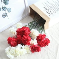 1Pc Decorative Flower Clearance! Nomeni Home Carnation Artificial Flower Rose Red, Fake Flowers Promotion Sale! Hot Pink