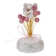 thumbnail image 1 of Adorable Gypsophila Craft Statue for Decoration with Rhinestone Material Multi Color Great for Desk, 1 of 7