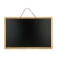 1Pc Doublesided Blackboard Whiteboard Practical Wooden Writing