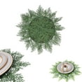 thumbnail image 1 of 1Pc Durable Faux Cedar Placemat,Round Faux Cedar Greenery Placemat,Christmas Artificial Cedar Placemat,Washable Winter Placemat,Winter Greenery Faux Cedar Placemat for Xmas Holiday Tabletop Decor, 1 of 9