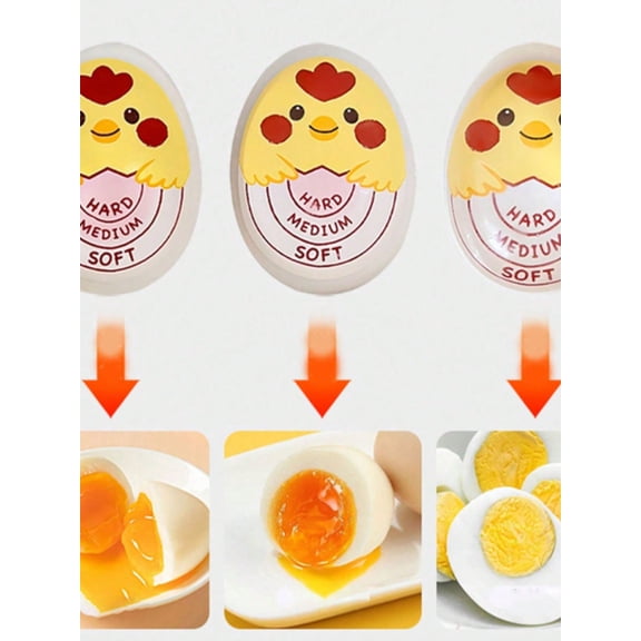 1Pc Egg Timer Precise Visual Monitor For Soft And Hard Boiled Egg Cooking