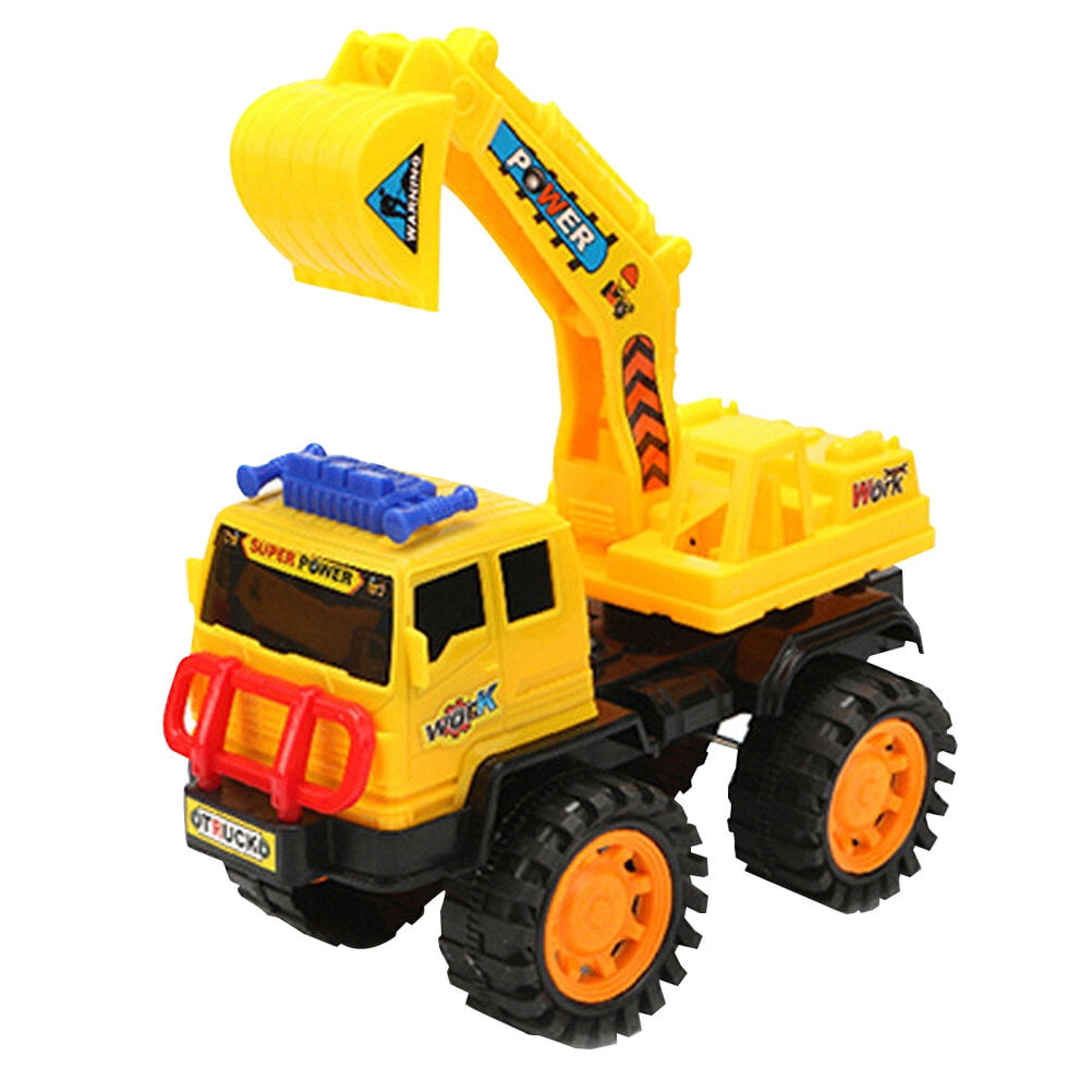 1Pc Engineering Car Toys Plastic Excavator Model Toys Funny Engineering