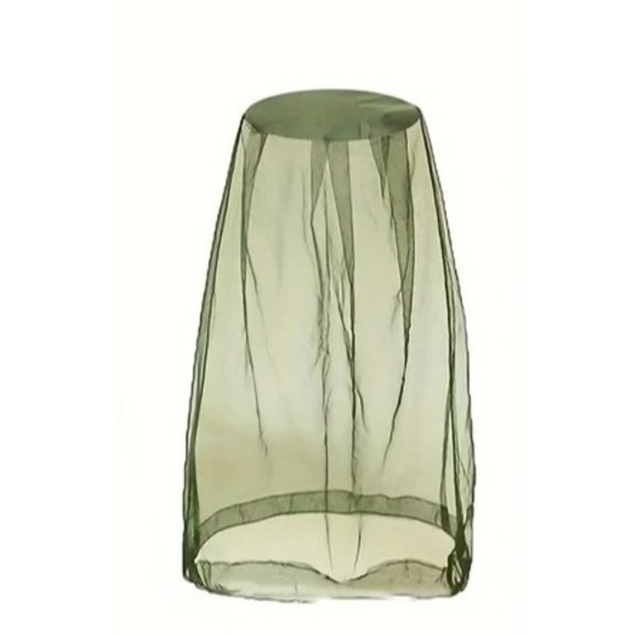 1Pc Extra-Large Mosquito Net with Face Mask Fine Mesh Full Insect Protection