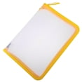thumbnail image 1 of 1 Pc A4 Transparent Zipper File Bag Office Document Organizer Folder, 1 of 8