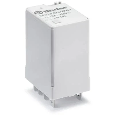 1Pc Finder 56.32.9.024.0000 Ind. Plug-In Relay, Dpdt 12A, 24V Dc Coil, Agni Con