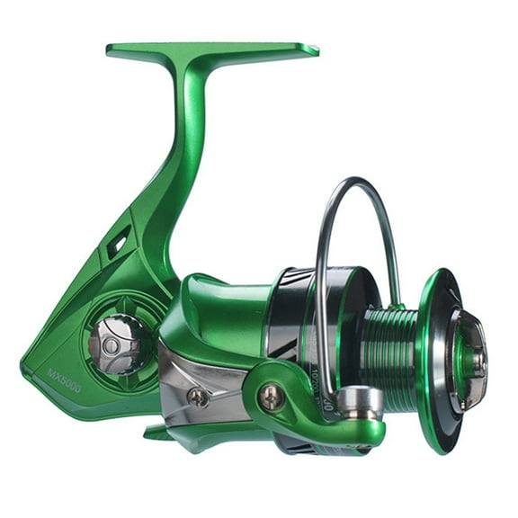 1Pc Fishing Reel, Portable Outdoor Anti-rust Aluminum Alloy Fishing Reel Spinning Wheel Accessory, 11BB Bearing, MX1000-7000 in Available