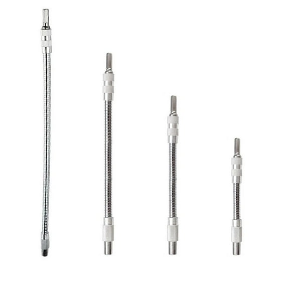 1Pc Flexible Shaft Metal Drill Screwdriver Bit Holder Connect Link Hex Shank Connection Extension Rod For Electric Screwdriver 400Mm Smile Home