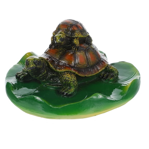 HEALEEP Water Pond Decorations Assorted Color Floating Turtle 1Pack