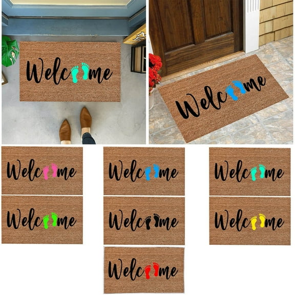 1Pc Floor Mat 40X60Cm Barefoot Doormat Beach Doormat Welcome Funny Cute Doormat Door Mat Welcome Friends Doormat Funny Doormat New Home Door Mat Carpet