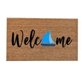 thumbnail image 1 of 1Pc Floor Mat 40X60Cm Summer Boat Doormat Beach Doormat Welcome Funny Cute Doormat Door Mat Welcome Friends Doormat Funny Doormat New Home Door Mat, 1 of 4