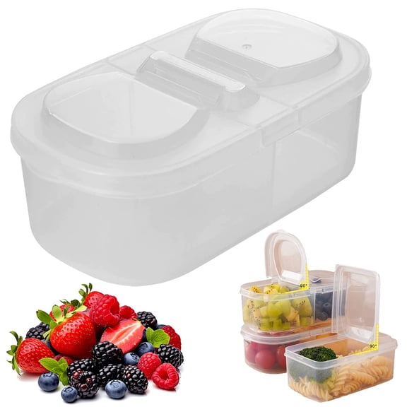 1Pc Food Storage Container Food Storage Container For Office,Plastic Clear