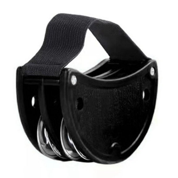 1Pc Foot Tambourine with Steel Bells Foot Percussion Foot Shaker Percussion Musical Instrument for Adults and Kid