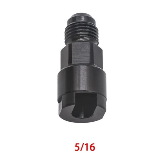 1Pc Fuel Line Efi Adapter Fitting Black Fuel Adapter Fitting,Simple Operation, One Step Use, Save Your Time