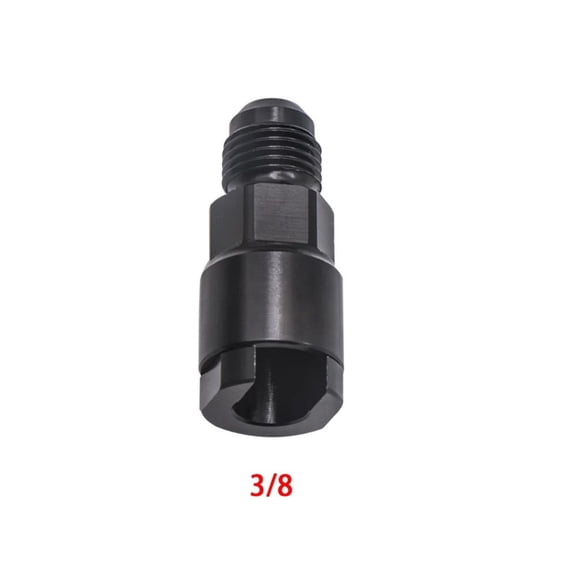 1Pc Fuel Line Efi Adapter Fitting Black Fuel Adapter Fitting,Simple Operation, One Step Use, Save Your Time
