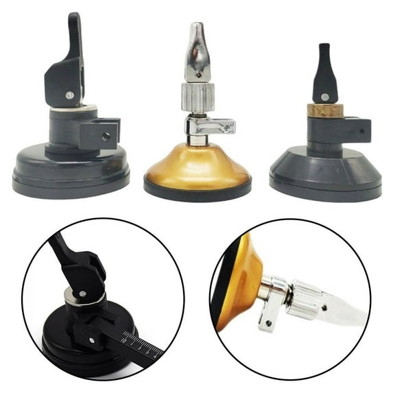 1Pc Glass Cutter Suction Cup Circular Glass Cutter Round Handle Suction Cup Tool For Rotating Roller Type Glass Cutter B Smile Home