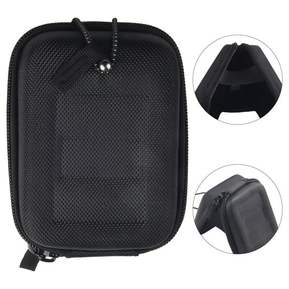 1Pc Golfing Rangefinder Bag Eva Waterproof Shock-Proof Golf-Rangefinder Carrying Case Bag Hunting Camera Pouch With Lanyard Black Fangkenuo