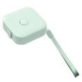 thumbnail image 1 of 1Pc Green Tape Measure, 60in Retractable Body Measure Tape Pocket Soft Ruler Round Tape Measure Button Retract Dual-Scaled for Cloth Drafting Tools and Drafting Kits Teaching Materials, 1 of 6