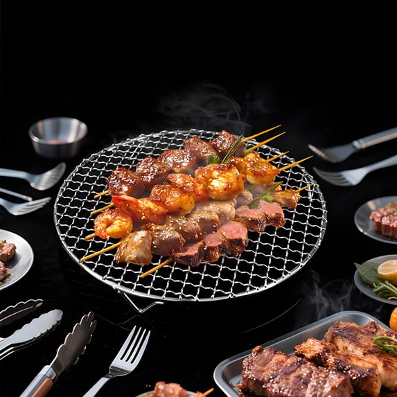 1Pc Grill Grid Bbq Grill Grate Stainless Steel For Bbq Outdoor Grill (C)